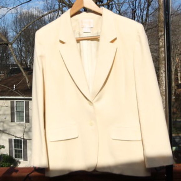 Vintage Pendleton Cream Blazer - Picture 2 of 7